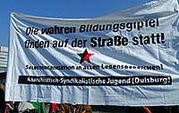 Aufruf der Anarchistisch-Syndikalistischen Jugendgruppen zum Bildungsstreik am 17.06.2009