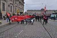 Libertäre 1. Mai-Demo in Dresden