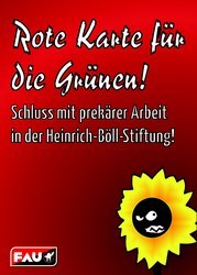 Aktionswoche gegen prekäre Beschäftigung in der grünen Böll-Stiftung