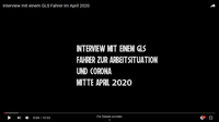 Interview mit einem GLS-Fahrer [en/de] - Kampagne #schutzlosausgeliefert