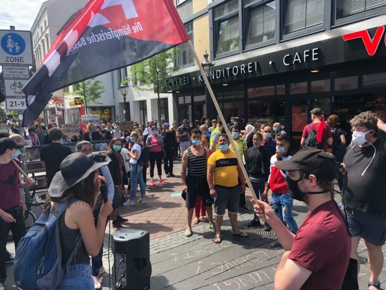 Demonstration in Bonn am 19. Mai