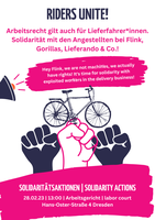 Solidarische Prozessbegleitung  - FAU-Mitglied gegen FLINK