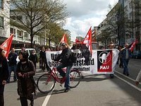 Redebeitrag der FAU-Ffm auf der 1. Mai Demo