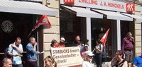 5. Juli 2008 - Globaler Aktionstag gegen Starbucks - Frankfurt/M