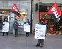 Leiharbeitsfirma ADECCO schickt Streikbrecher