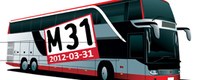 M31: Gemeinsame Busfahrt aus Freiburg & Offenburg