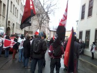 FAU Thüringen unterstützt DGB-Warnstreiks in Jena