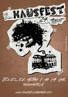 FAU Infotisch beim Hausfest im Ju.w.e.l.