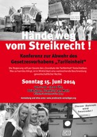 Kein Aufatmen bei der sogenannten Tarifeinheit nach DGB-Kongress