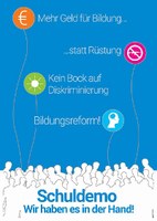 Zum 1. Dezember auf die Straße - alle raus zur Schuldemo!
