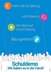 Zum 1. Dezember auf die Straße - alle raus zur Schuldemo!