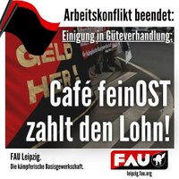 Erfolg im Fall „Café feinOST“!