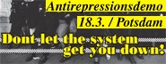 Don't let the system get you Down!