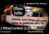 Offenes Treffen für Mitglieder und Interessierte (Open meeting)