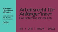 Arbeitsrecht für Anfänger*innen