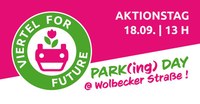 "Parking Day" in der Wolbecker Straße - Sprechstunde und Vollversammlung der FAU Müsnter