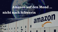 Protest gegen das neue Amazon-Verteilzentrum in Schwerin